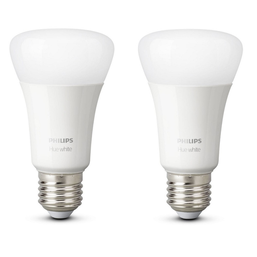 К-кт 2бр. LED димируеми крушки Philips Hue WHITE E27/9W/230V 2700K