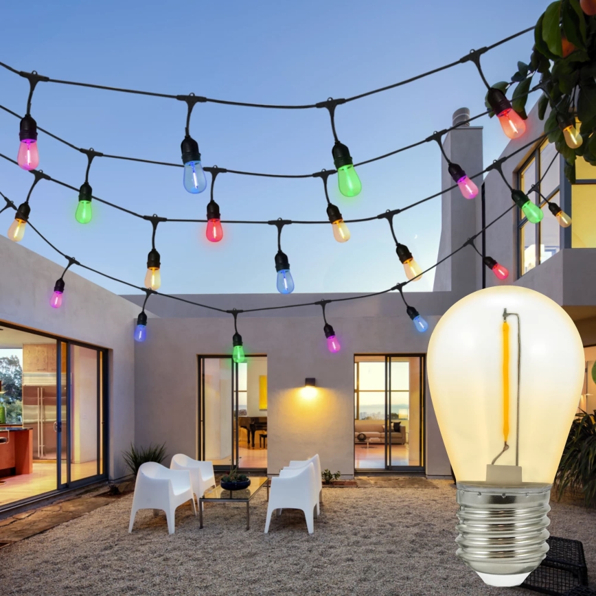К-кт 2бр. LED крушки PARTY E27/0,3W/36V