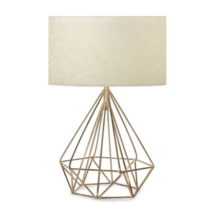 К-кт 2бр. настолни лампи AYD 1xE27/60W/230V + висящ полилей 1xE27/60W/230V бежови