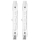К-кт 2x Индустриална крушка J78 R7s/80W/230V 2900K - Aigostar