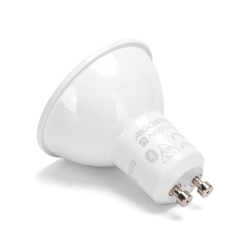 К-кт 2x LED Димируема крушка MESH Интелигентен GU10/6,5W/230V 2700-6500K + дистанционно управление - Aigostar