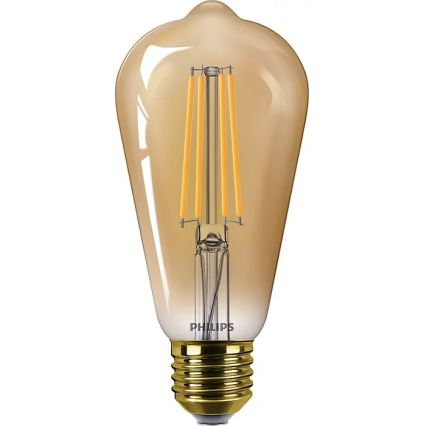 К-кт 2x LED Димируема крушка VINTAGE Philips ST64 E27/4,2W/230V 2200K