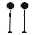 К-кт 2x LED Регулируема соларна лампа GARDEN LED/3W/5V 42-80 см 4000K IP65