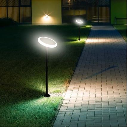 К-кт 2x LED Регулируема соларна лампа GARDEN LED/3W/5V 42-80 см 4000K IP65
