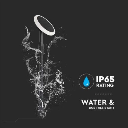 К-кт 2x LED Регулируема соларна лампа GARDEN LED/3W/5V 42-80 см 4000K IP65