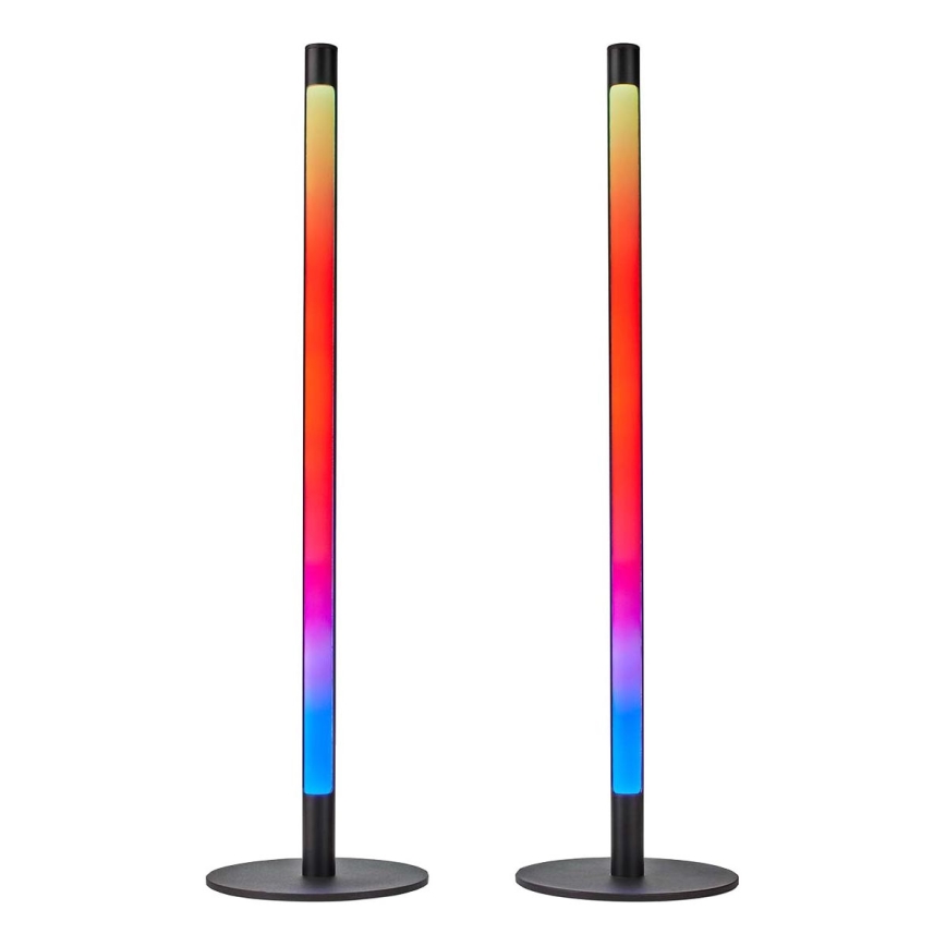 К-кт 2x LED RGBIC Димируема настолна лампа SmartLife LED/36W/230V 55 см 2700-6500K Wi-Fi Tuya + дистанционно управление