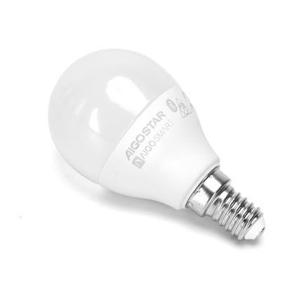 К-кт 2x LED RGBW Димируема крушка MESH Интелигентен G45 E14/6,5W/230V 2700-6500K - Aigostar