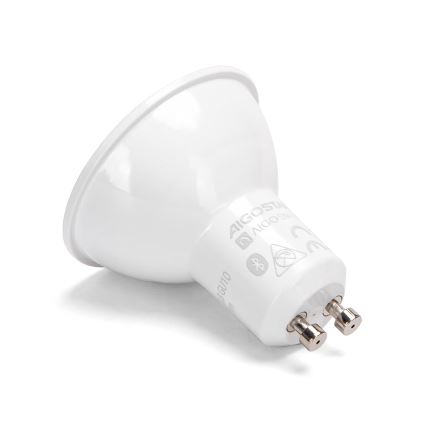 К-кт 2x LED RGBW Димируема крушка MESH Интелигентен GU10/6,5W/230V 2700-6500K - Aigostar