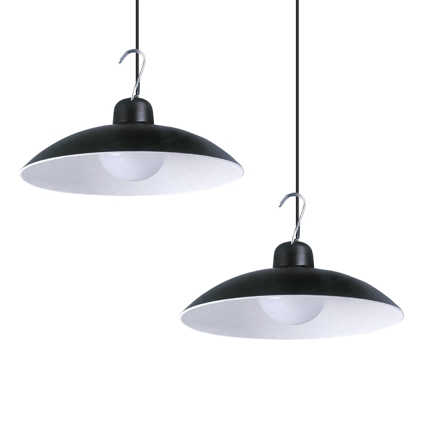К-кт 2x LED Соларна висяща лампа със сензор за здрач LED/6W/3,7V 2000 mAh IP44 + дистанционно управление