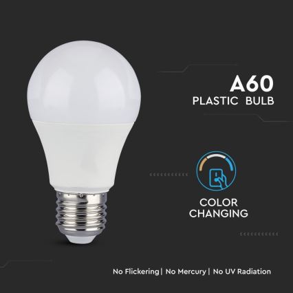 К-кт 2x LED Крушка A60 E27/9W/230V 3000/4000/6400K