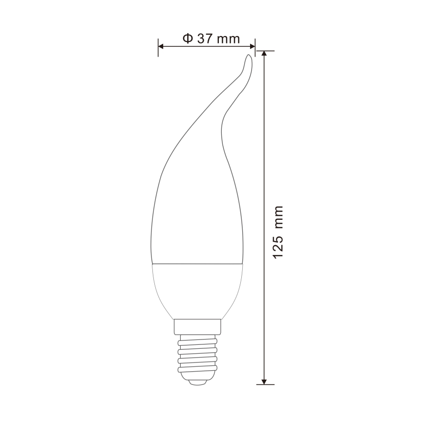 К-кт 2x LED Крушка E14/3W/230V 3000K - Globo