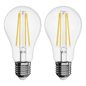 К-кт 2x LED Крушка FILAMENT A60 E27/5,9W/230V 2700K