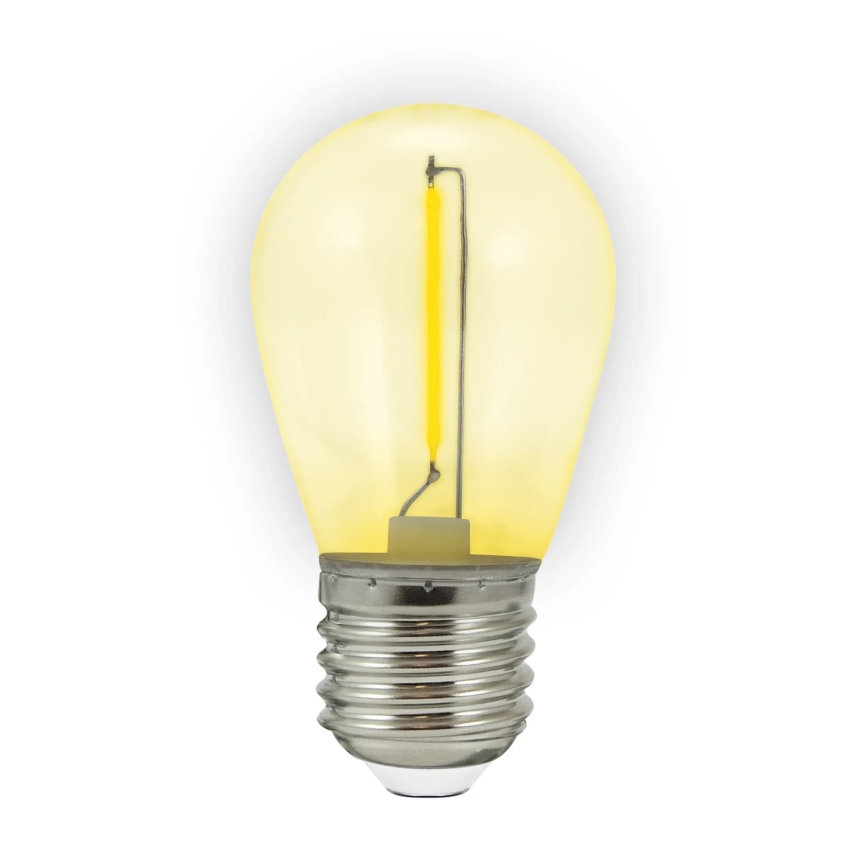 К-кт 2x LED Крушка PARTY E27/0,3W/36V жълти