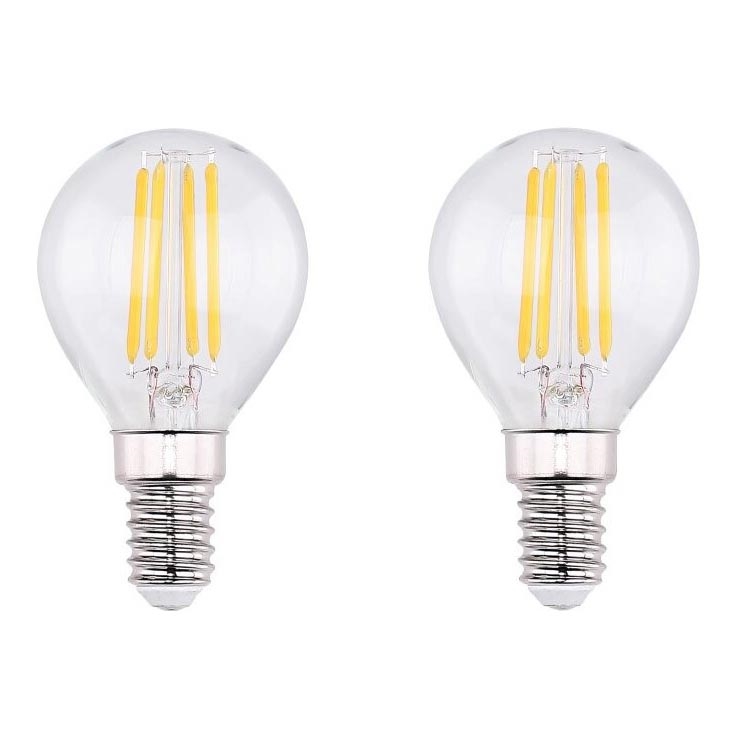 К-кт 2x LED Крушка VINTAGE E14/4W/230V 2700K - Globo 10589-2K