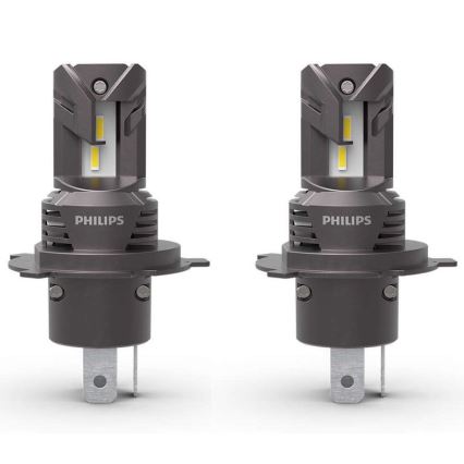 К-кт 2x LED Крушка за автомобил 11342 U2500 CX H4/H19 P43t-38/PU43t-3/20W/12V 6000K