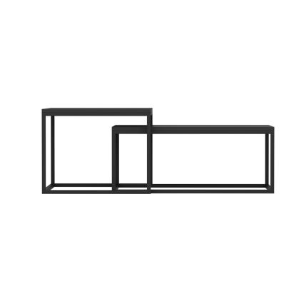 К-кт 2x Масичка за кафе LEKA черен