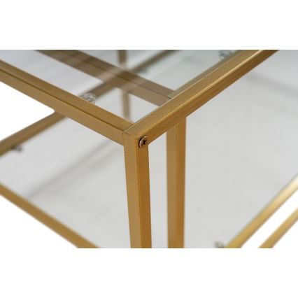 К-кт 2x Масичка за кафе SEVAY златист