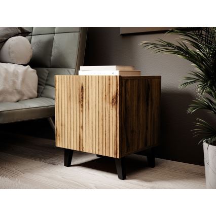 К-кт 2x Нощно шкафче VAMOS 52x45 см кафяв