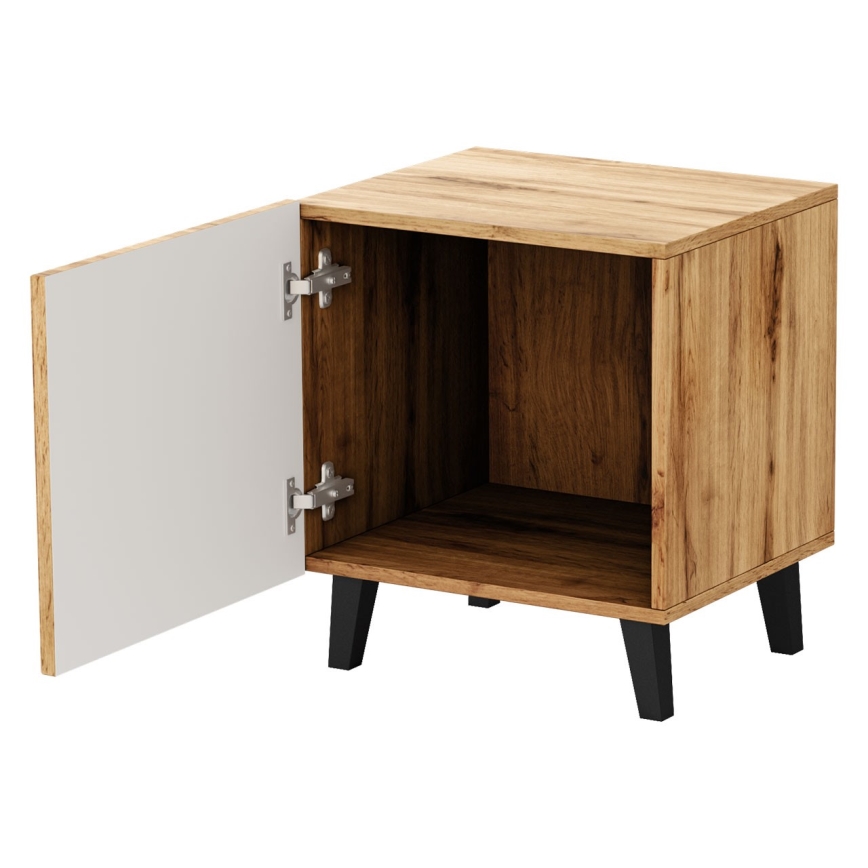 К-кт 2x Нощно шкафче VAMOS 52x45 см кафяв