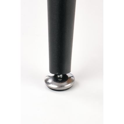 К-кт 2x Странична маса NICEA Ø 40/60 см златист дъб/черен