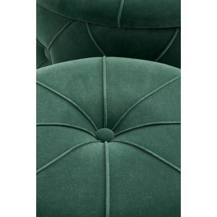 К-кт 2x Табуретка POLLY Ø 40/44 см зелен/златист