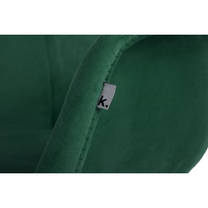 К-кт 2x Трапезен стол NEREA 80x60,5 см зелен/бук