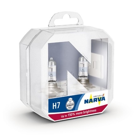 К-кт 2x Крушка за автомобил H7 PX26d/55W/12V - Narva 48071RPNVAS2