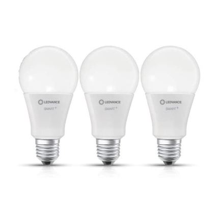 К-кт 3 бр. LED димируема крушка SMART + E27/14W/230V 2700K-6500K Wi-Fi - Ledvance