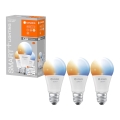 К-кт 3 бр. LED димируема крушка SMART + E27/14W/230V 2700K-6500K Wi-Fi - Ledvance