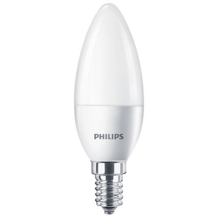 К-кт 3 бр. LED крушки Philips B35 E14/5W/230V 2700K