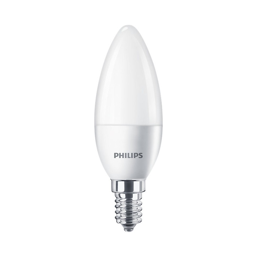 К-кт 3 бр. LED крушки Philips B35 E14/5W/230V 2700K