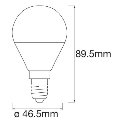 К-кт 3бр. LED RGBW димируеми крушки SMART+ E14/5W/230V 2700K-6500K Wi-Fi - Ledvance