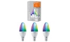 К-кт 3бр. LED RGBW димируеми крушки SMART+ E14/5W/230V 2700K-6500K Wi-Fi - Ledvance