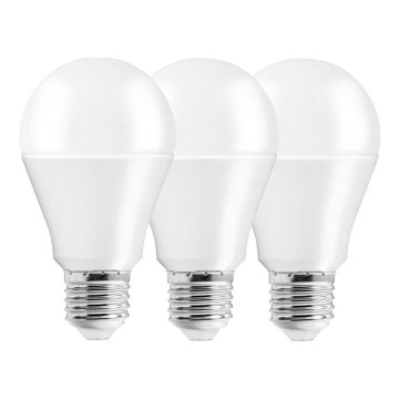 К-кт 3бр. LED крушки A60 E27/10W/230V 3000K