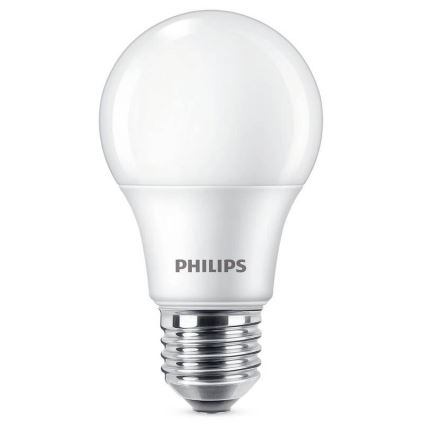 К-кт 3бр. LED крушки Philips A60 E27/8W/230V 6500K