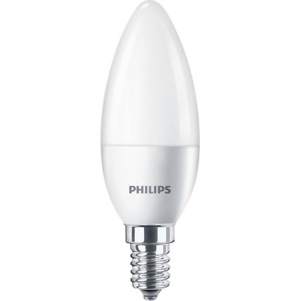 К-кт 3бр. LED крушки Philips B35 E14/4W/230V 2700K