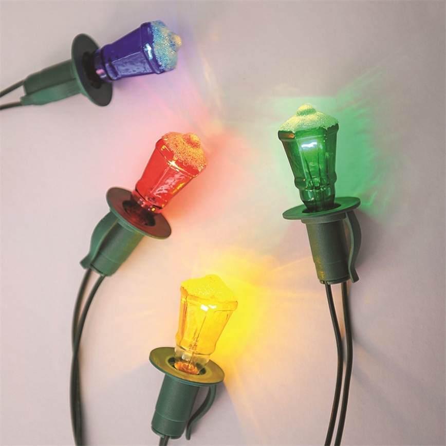 К-кт 3бр. резервни крушки LANTERN E10/20V/0,1A многоцветни Произведени в Европа