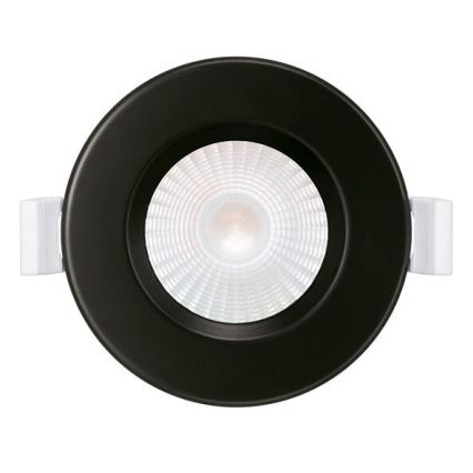 К-кт 3x LED Лампа за вграждане в баня LED/5,5W/230V 2700K IP65 черен