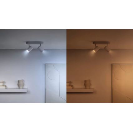 К-кт 3x LED RGBW Димируема крушка PAR16 GU10/4,7W/230V 2200-6500K Wi-Fi - WiZ