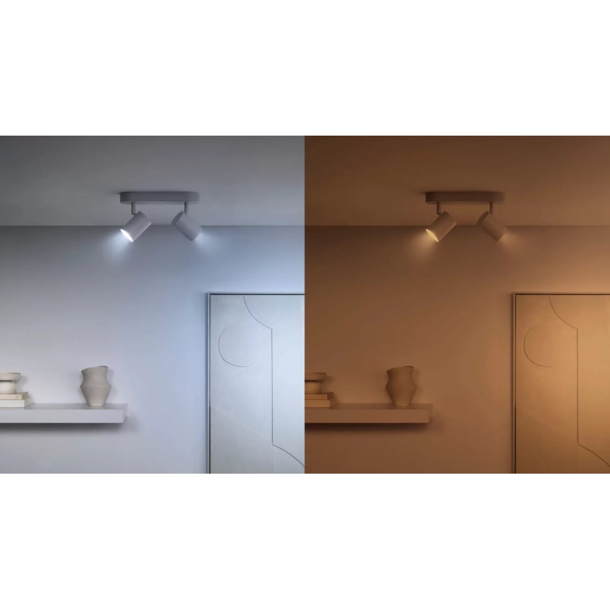 К-кт 3x LED RGBW Димируема крушка PAR16 GU10/4,7W/230V 2200-6500K Wi-Fi - WiZ