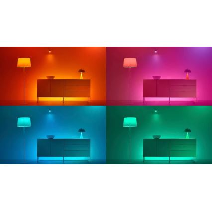 К-кт 3x LED RGBW Димируема крушка PAR16 GU10/4,7W/230V 2200-6500K Wi-Fi - WiZ