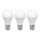 К-кт 3x LED Крушка ECOLINE A60 E27/10W/230V 6500K - Brilagi