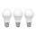 К-кт 3x LED Крушка ECOLINE A60 E27/15W/230V 6500K - Brilagi