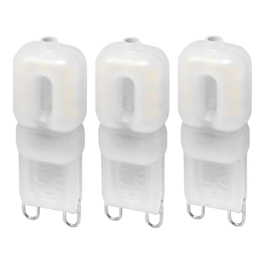 К-кт 3x LED Крушка ECOLINE G9/2,5W/230V 3000K - Brilagi
