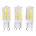 К-кт 3x LED Крушка ECOLINE G9/3,5W/230V 3000K - Brilagi