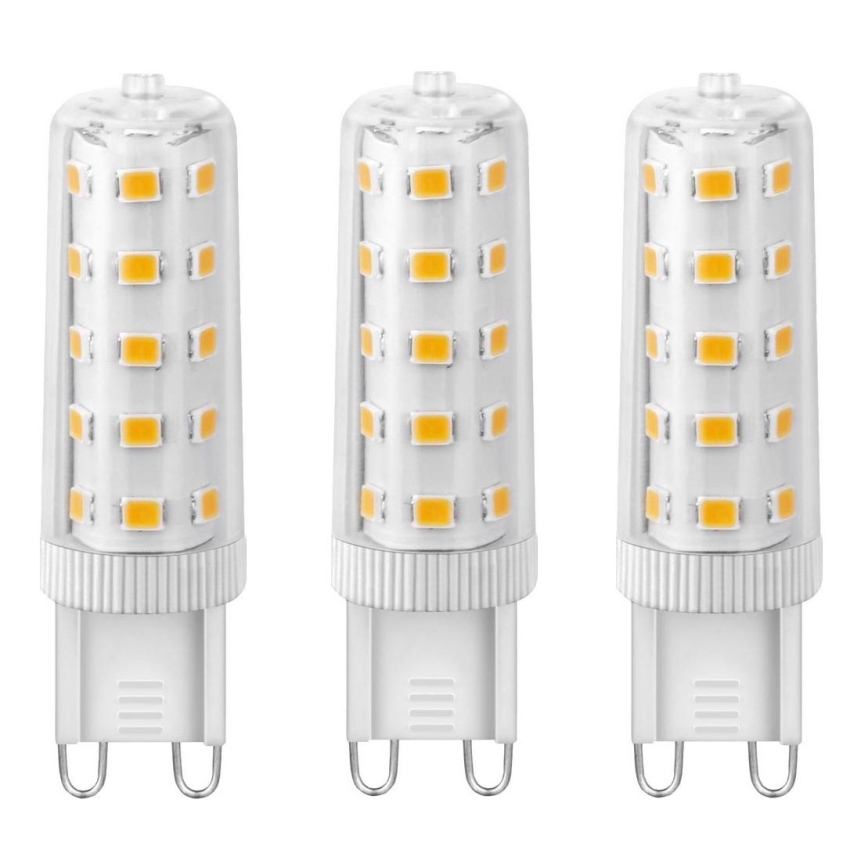 К-кт 3x LED Крушка ECOLINE G9/4,5W/230V 3000K - Brilagi
