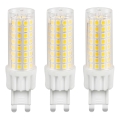 К-кт 3x LED Крушка ECOLINE G9/7W/230V 3000K - Brilagi
