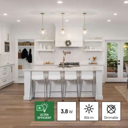 К-кт 3x LED Крушка FILAMENT A60 E27/3,8W/230V 4000K Енергиен клас A