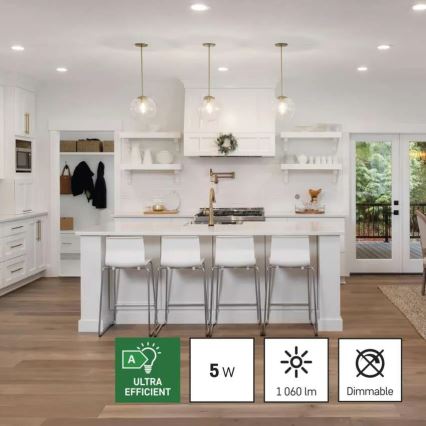 К-кт 3x LED Крушка FILAMENT A60 E27/5W/230V 4000K Енергиен клас A