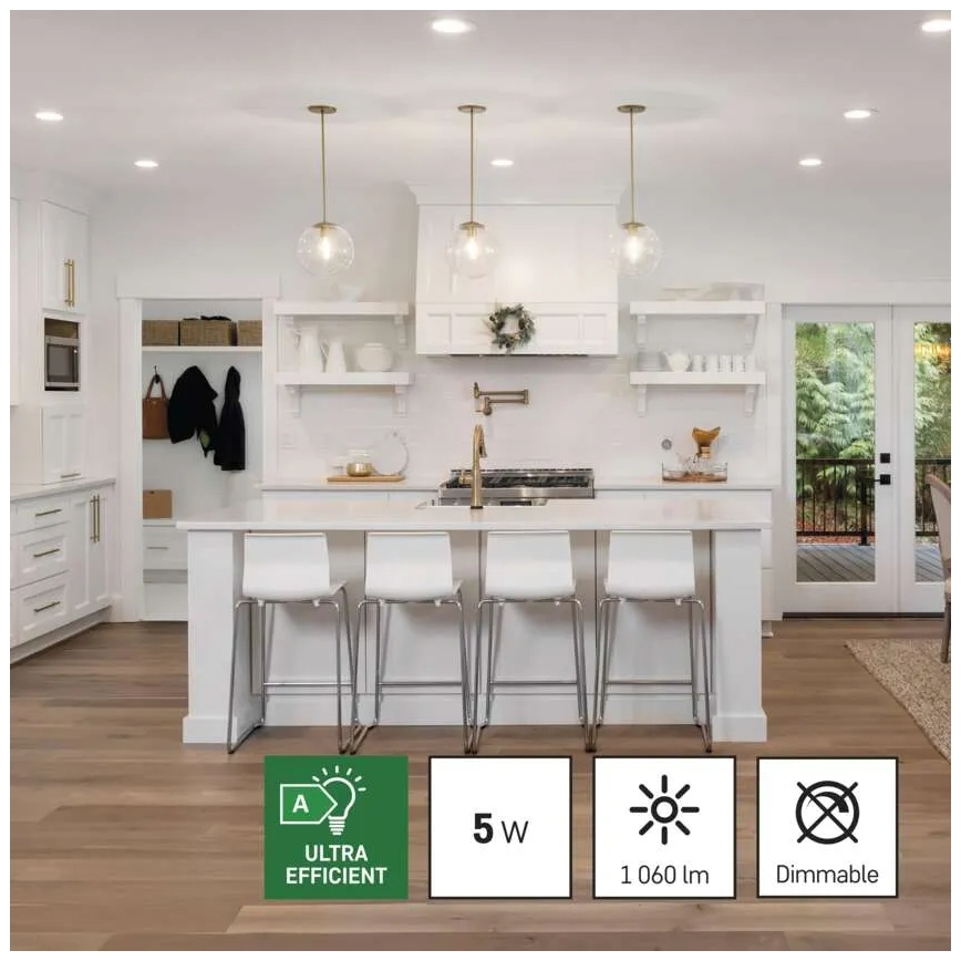 К-кт 3x LED Крушка FILAMENT A60 E27/5W/230V 4000K Енергиен клас A